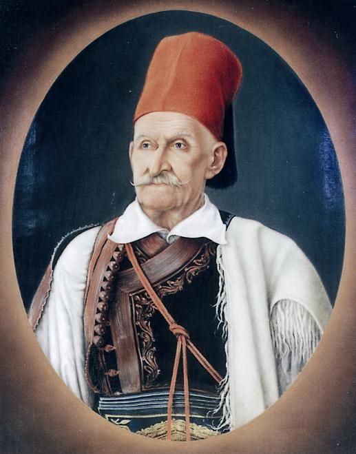 Προσωπογραφία του Ζώη Πάνου. Έργο του Διονυσίου Τσόκου, Εθνικό Ιστορικό Μουσείο Αθηνών